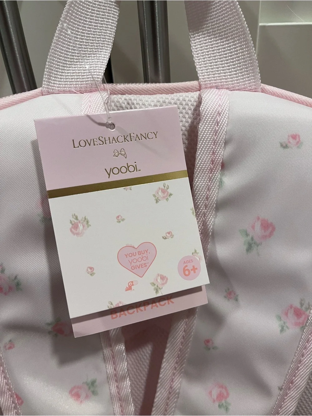 LoveShackFancy x Target - Yoobi Blooming Heirloom Ditsy Backpack Ballet Bloom